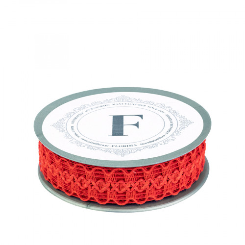 Red lace ribbon 2.8cm/10m...