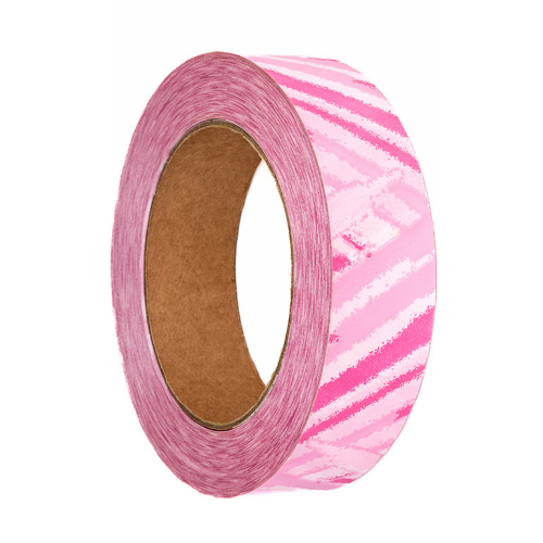 Ribbon pink stripes 3cm/50y...